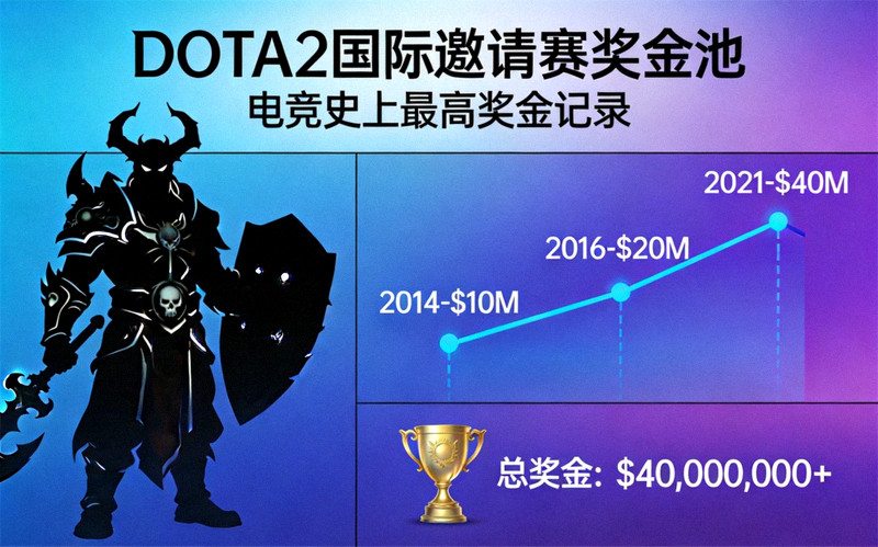 DOTA2国际邀请赛巨额奖金池展示